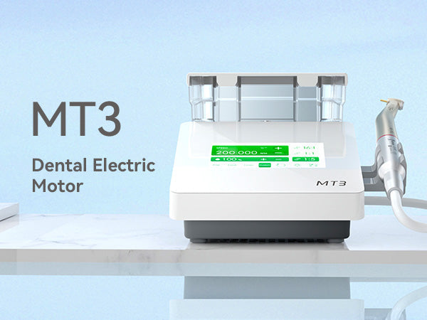 Woodpecker Dental MT3 Electric Motor Brushless with 1:5 Contra Angle & Water Supply System