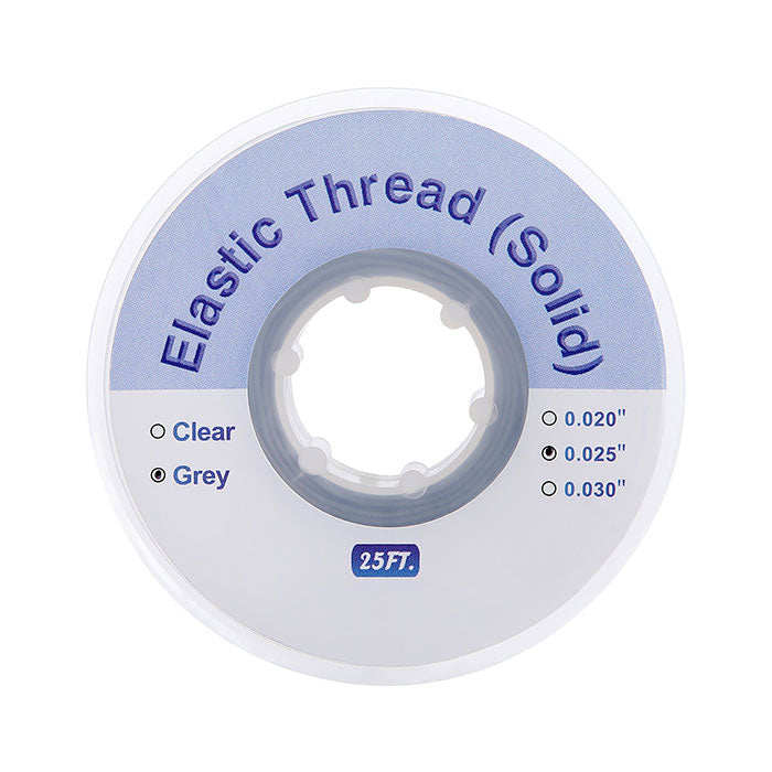 Dental Ortho Elastic Thread Traction Ligature Power Tube Orthodontic Solid 0.020/0.025/0.030