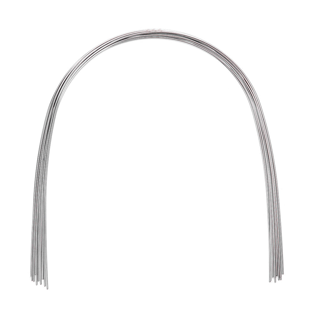 Arch Wire NiTi Super Elastic Natural Round 0.020 Upper 10pcs/Pack