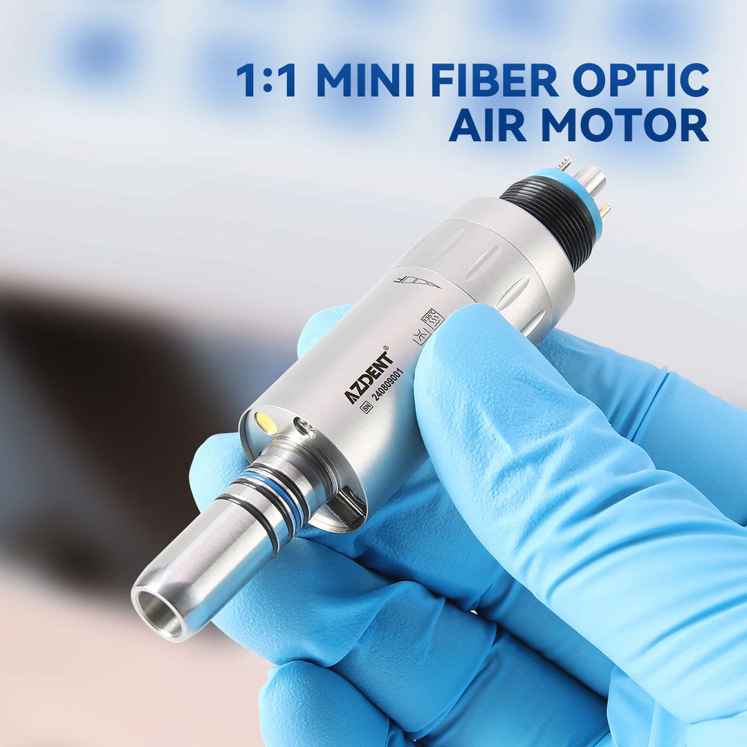 Dental Mini 16:1 Fiber Optic Contra Angle Handpiece