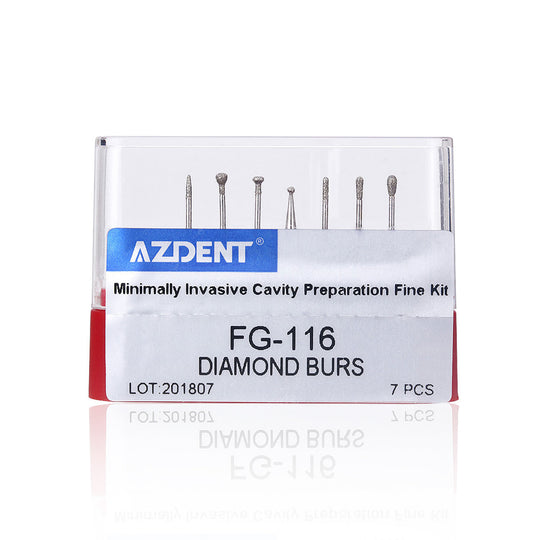 Diamond Burs FG-116 Minimally Invasive Cavity Preparation Fine Kit 7pcs/Kit