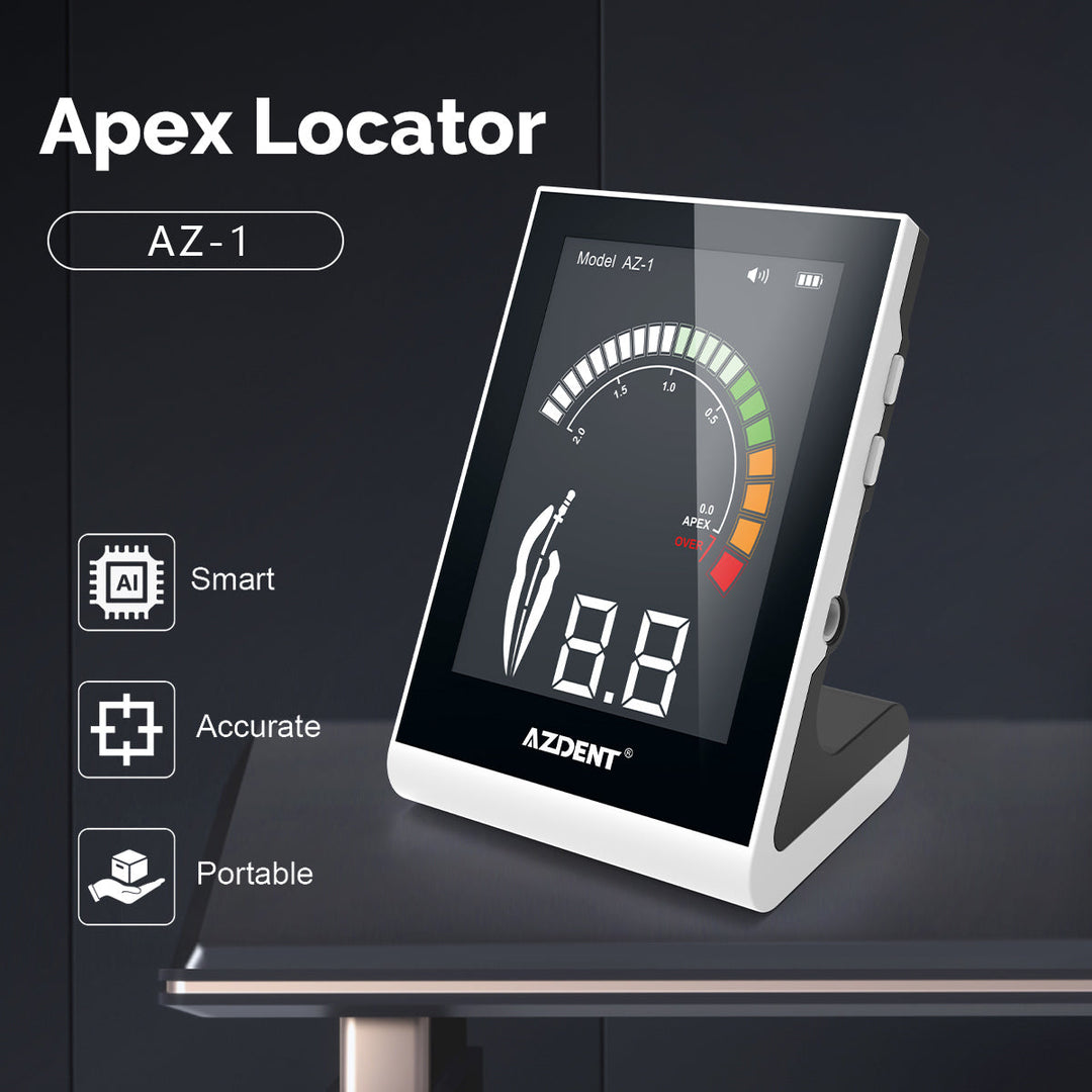 Dental Endodontic Apex Locator Root Canal Measurement Tool Multi-color Screen Touch Inductive Button