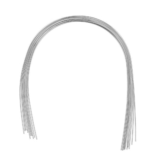 Thermal Active NiTi Archwire Natural Form Round 0.012 Lower 10pcs/Pack