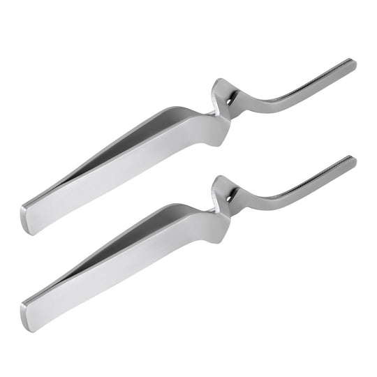 Dental Articulating Paper Holder Serrated Pliers Straight/Curve Tweezers Orthodontic Forceps