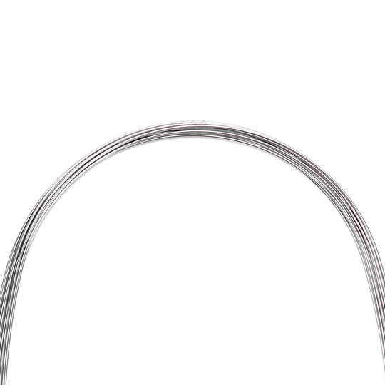 Arch Wire NiTi Super Elastic Natural Round 0.018 Upper 10pcs/Pack