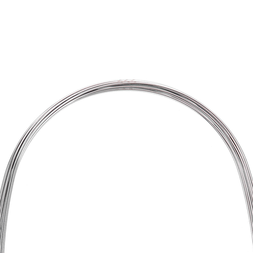 Arch Wire NiTi Super Elastic Natural Round 0.012 Lower 10pcs/Pack