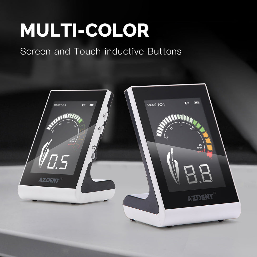 Dental Endodontic Apex Locator Root Canal Measurement Tool Multi-color Screen Touch Inductive Button