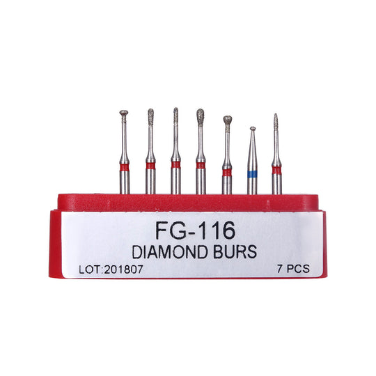 Diamond Burs FG-116 Minimally Invasive Cavity Preparation Fine Kit 7pcs/Kit