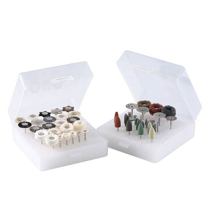 Dental Lab Polishing Kit for Composite Ceramic HP Shank 51pcs/Box