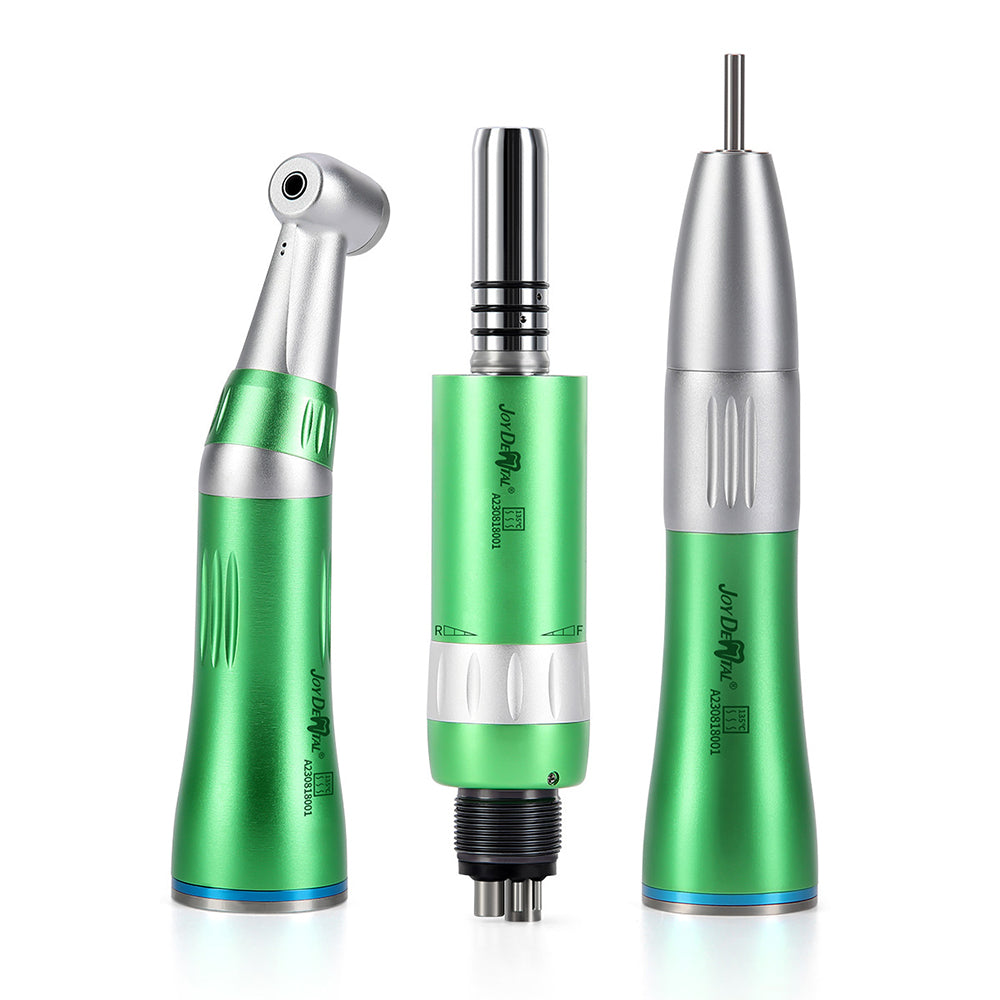 Dental Inner Water Low Speed Handpiece Green 4 Hole