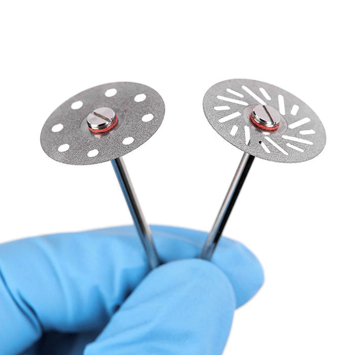 Dental Lab Thin Diamond Disc Cutting Double Side Disk Tool For Polisher Machine Mixed 11 Models