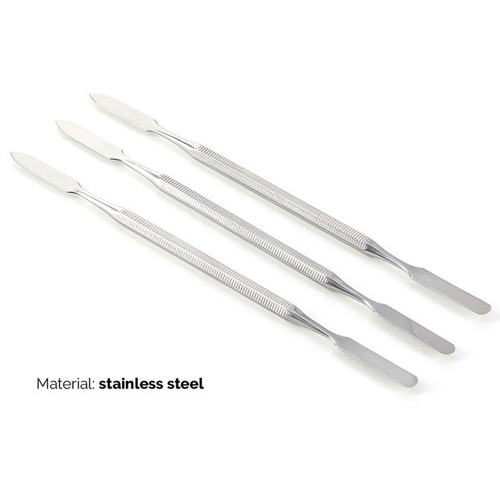 Dental Stainless Steel Mixing Spatula Tool Non-Slip Handle Mixing Stick Color Tools