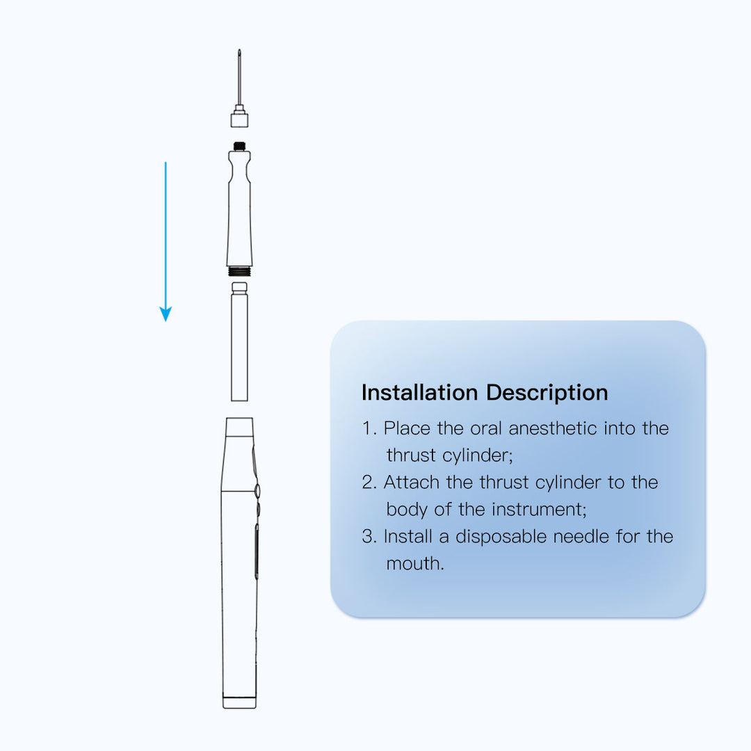 Dental Electric Painless Oral Anesthesia Delivery Device Wireless Injector