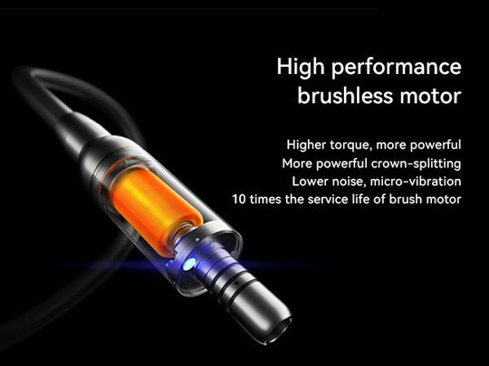 Woodpecker Dental MT3 Electric Motor Brushless with 1:5 Contra Angle & Water Supply System