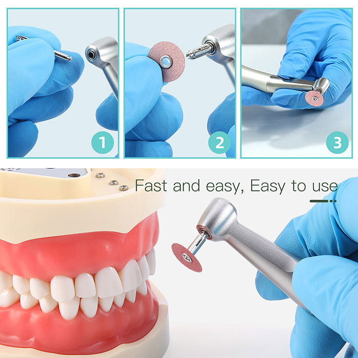 Dental Finishing & Polishing Discs  1/2" or 3/8" Coarse Medium Fine Superfine & Mandrel CA 2.35mm