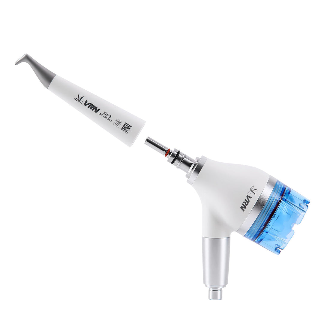 Dental Air Polisher Teeth Polishing Handpiece Whitening Spary Detachable 360° Rotating Handpiece With Quick Coupler 2/4 Hole