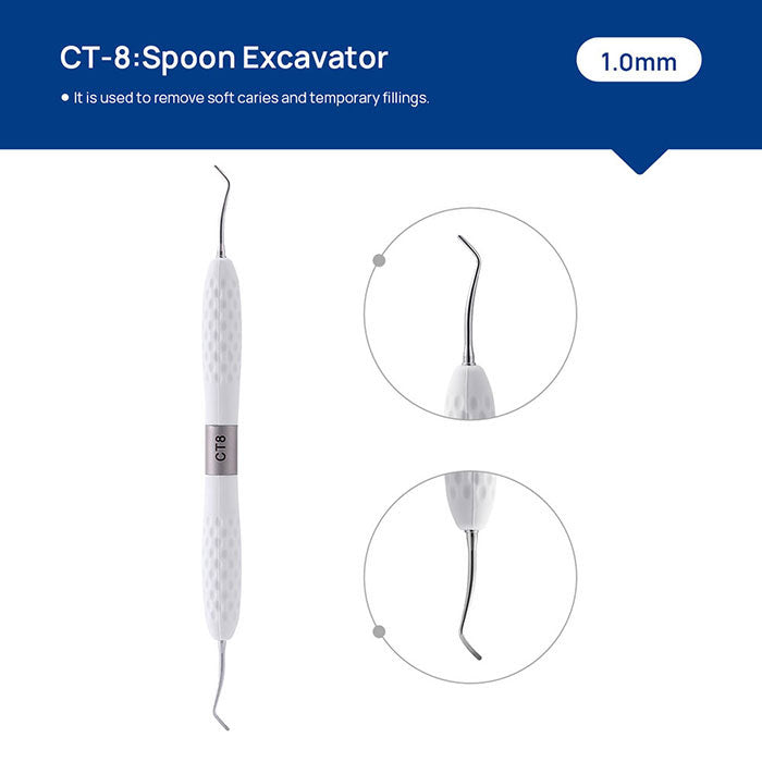 Dental Restoration Instruments Enamel Chisel Set 6 Models