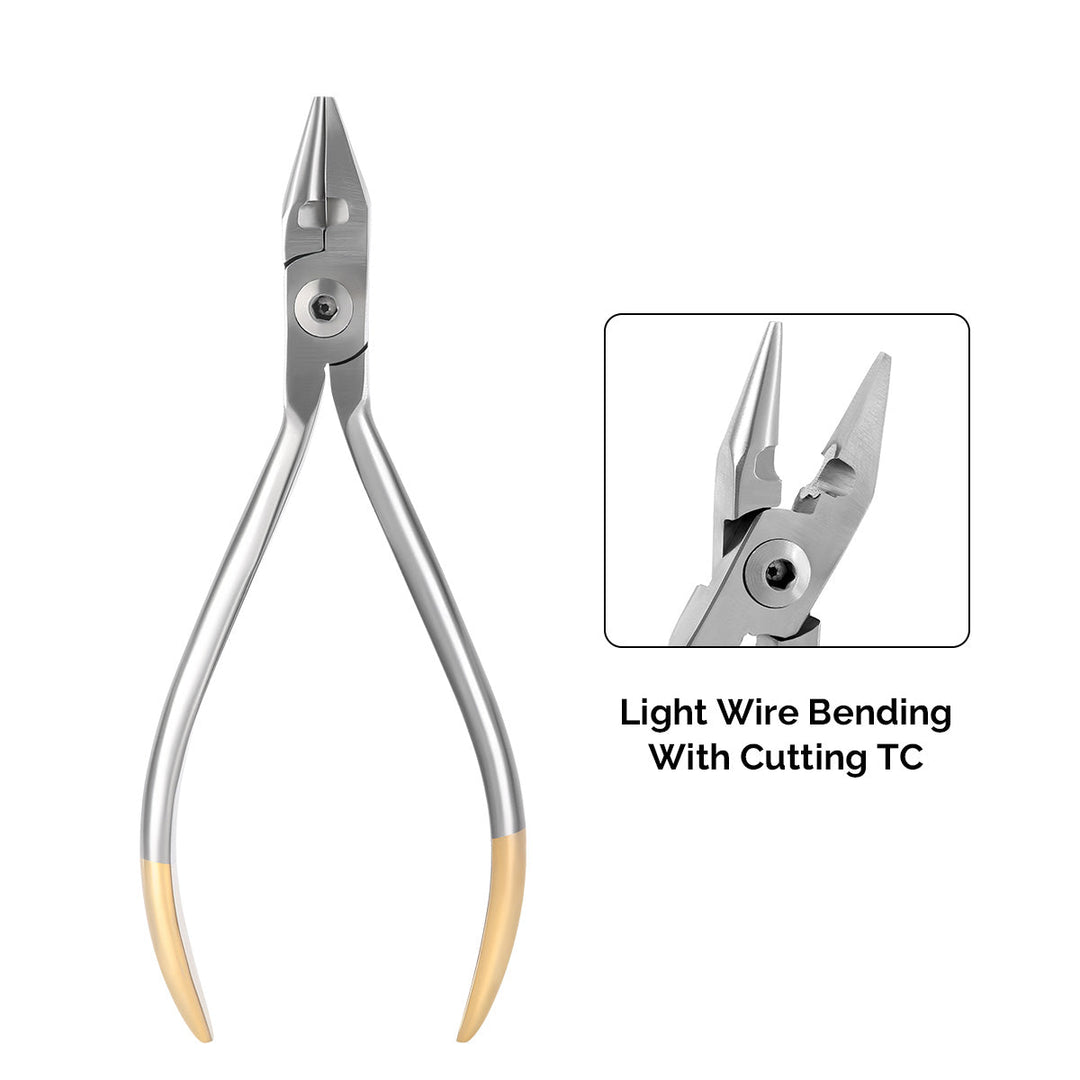 Orthodontic Light Wire Bending Plier with Cutting TC