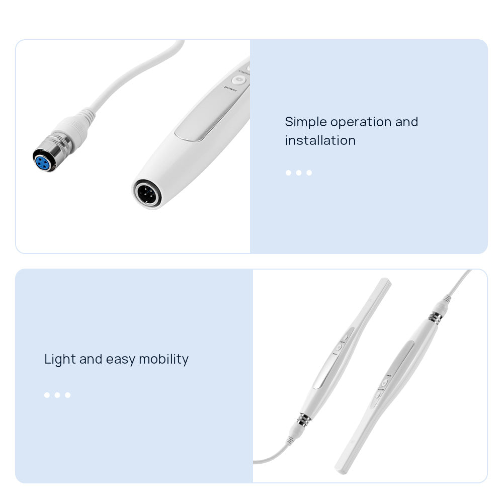 Dental USB Intraoral Camera 6 LED Lamp HD Camera Free Software U Disk Maximum 4.0Mega Pixels Auto-focus