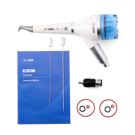 Dental Air Polisher Teeth Polishing Handpiece Whitening Spary Detachable 360° Rotating Handpiece With Quick Coupler 2/4 Hole