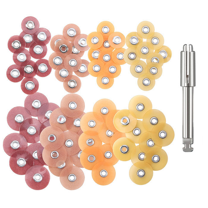 Dental Finishing & Polishing Discs  1/2" or 3/8" Coarse Medium Fine Superfine & Mandrel CA 2.35mm