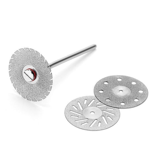 Dental Lab Thin Diamond Disc Cutting Double Side Disk Tool For Polisher Machine Mixed 11 Models