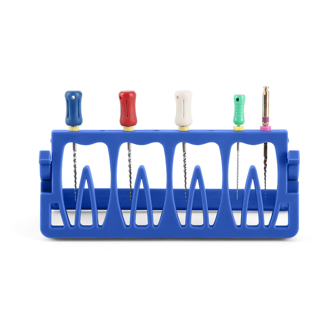 8 Holes Endodontic Root Canal File Drills Placement Disinfection Rack Stand