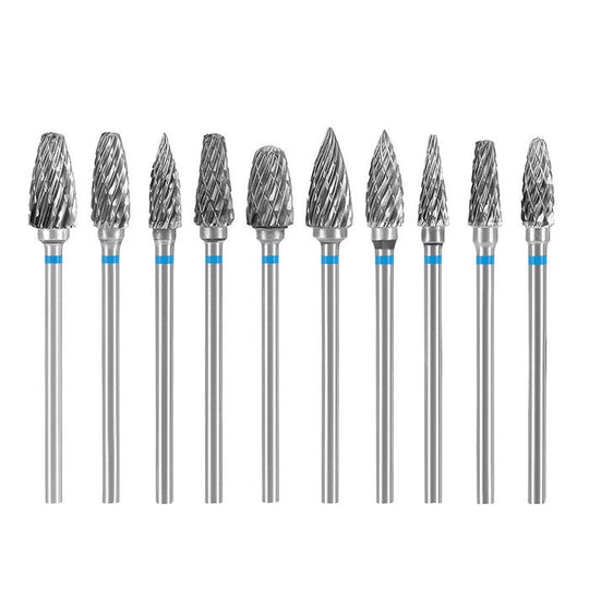 Dental Carbide Drills Cutter Burs Kit HP 2.35mm Type A/G/J 10pcs/Box