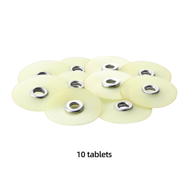 Dental Composite Finishing Polishing Discs 14mm 5/9" with Mandrel 40Pcs/Pack