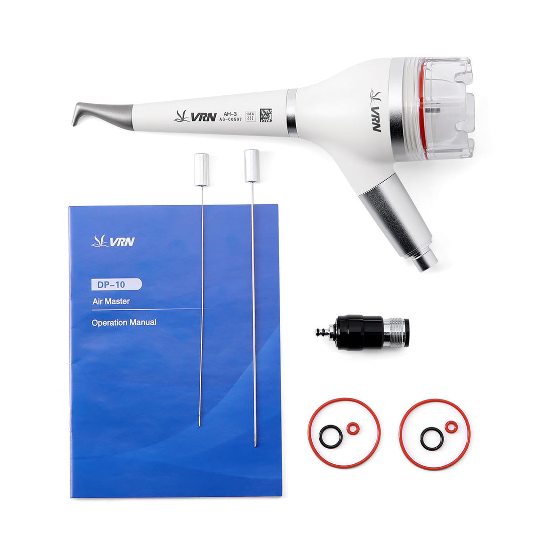 Dental Air Polisher Teeth Polishing Handpiece Whitening Spary Detachable 360° Rotating Handpiece With Quick Coupler 2/4 Hole