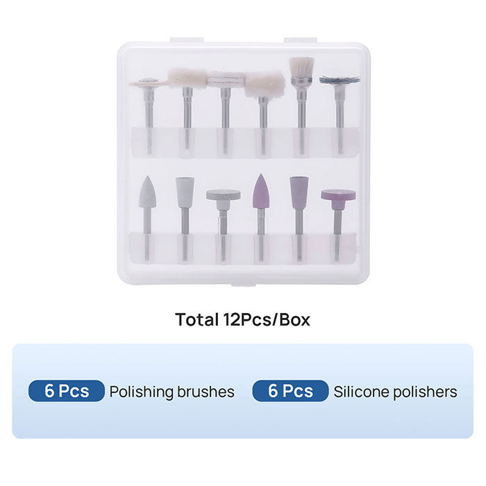 Dental Composite Polishing Kit For Composite Finishing and Polishing 12pcs/Box