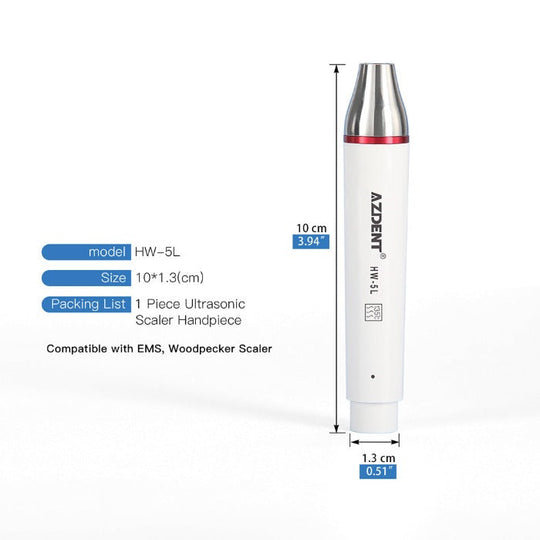 Dental LED Ultrasonic Scaler Piezo Handpiece HW-5L Upgraded