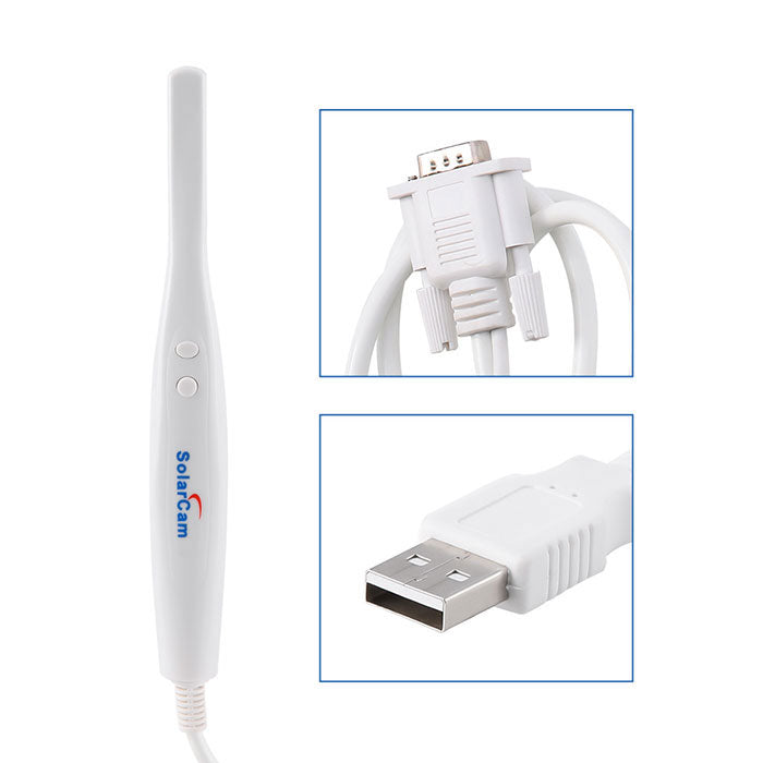 Dental USB Intraoral Camera Oral Endoscope 8 LED Lights VGA Interface 8GB SD Memory Card