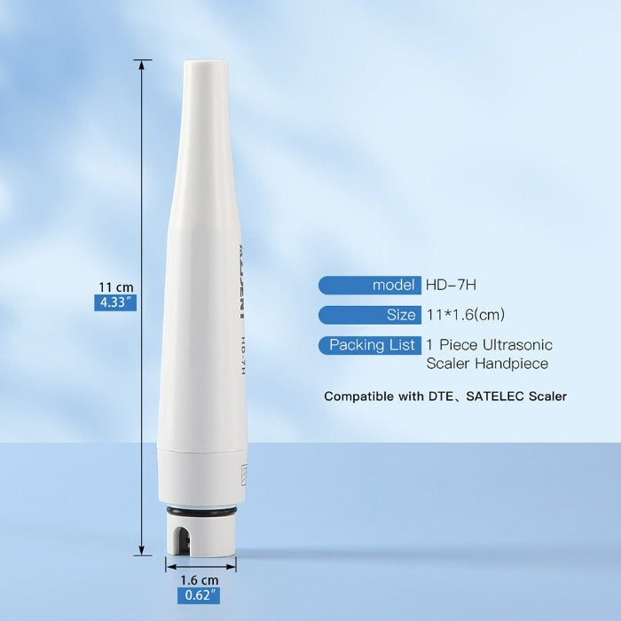 Ultrasonic Piezo Scaler Handpiece HD-7H Upgraded Durable