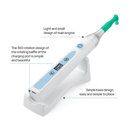 Dental Cordless Hygiene Prophy Handpiece 10 Speed Settings