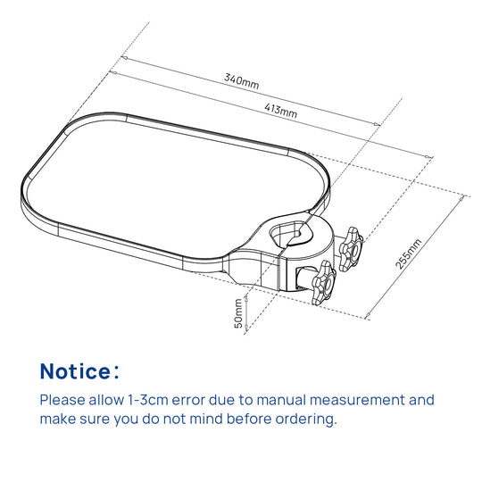 Dental Plastic Post Mounted Tray Table Chair Accessories