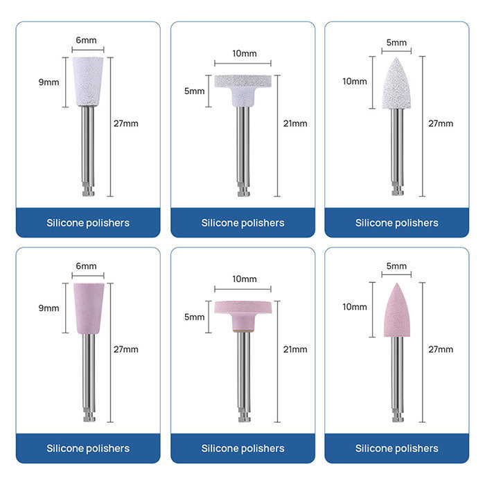 Dental Composite Polishing Kit For Composite Finishing and Polishing 12pcs/Box