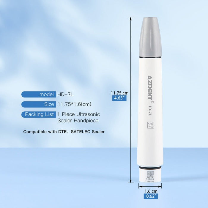 Dental LED Ultrasonic Scaler Piezo Handpiece HD-7L Upgraded