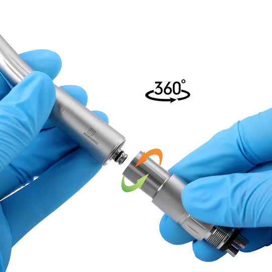 Dental LED Fiber Optic High Speed Handpiece Standard Head