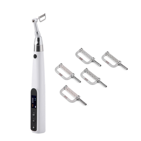 Dental Wireless Electric Orthodontic Handpiece Interproximal System Prophy Motor & 5pcs Strips