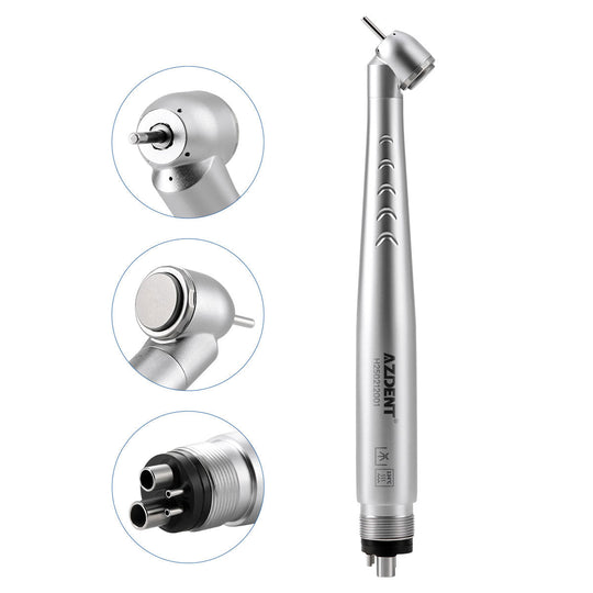 Dental 45 Degree High Speed Handpiece Standard Head 4 Hole