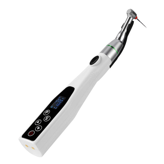 Dental Wireless LED Endo Motor Reciprocating Mini 16:1 Contra Angle Built-in 7 Programs Setting