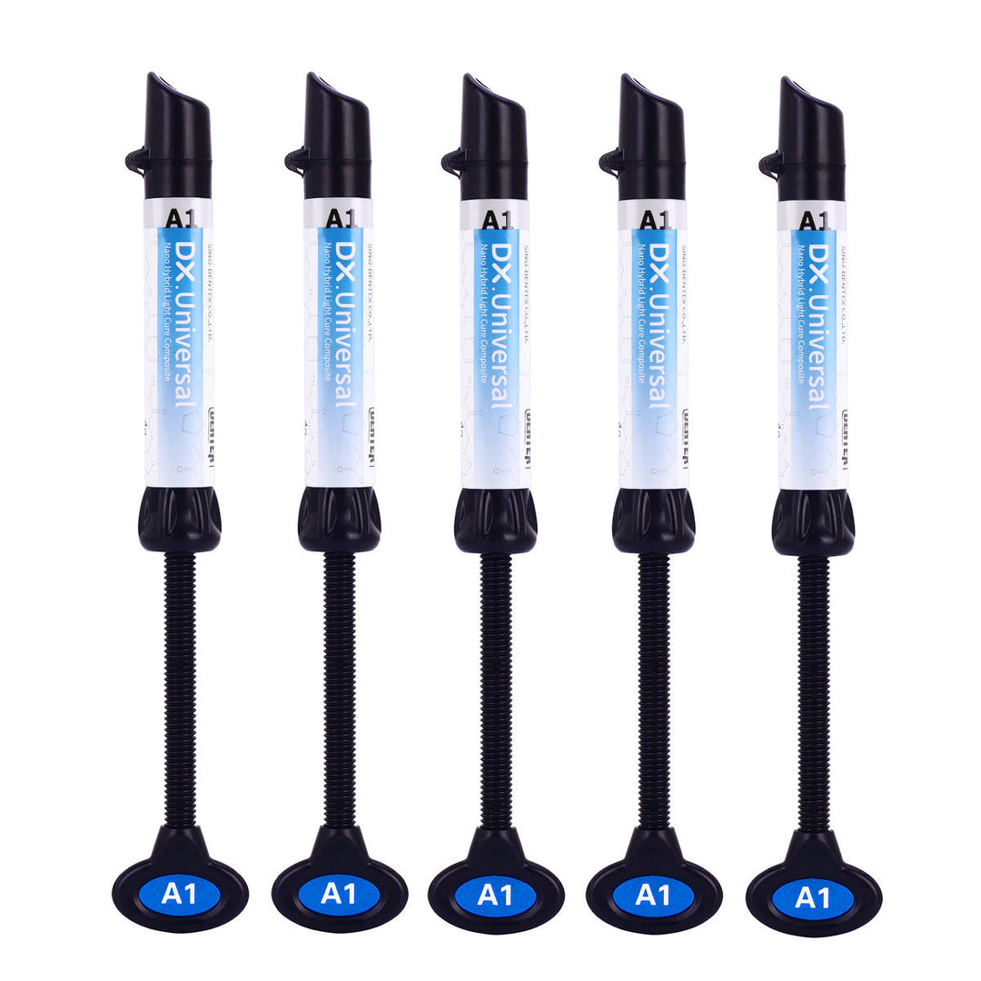 Dental Universal Nano Hybrid Light Cure Composite Resin A1/A2/A3/A3.5/B1/B2 4g Syringe