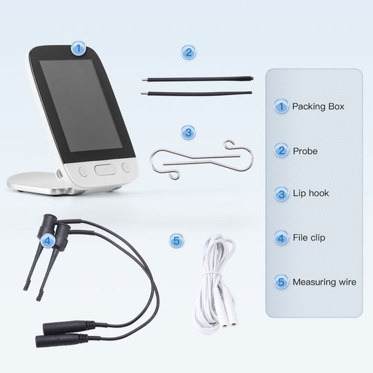 Dental Endodontic Apex Locator Root Canal Measurement Tool Multi-frequency Color Display Apex ll