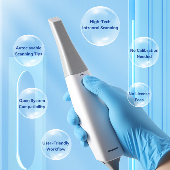 Dental 3D Intraoral Scanner with Software AI Tech Real Color CAD/CAM Digital Impression USB