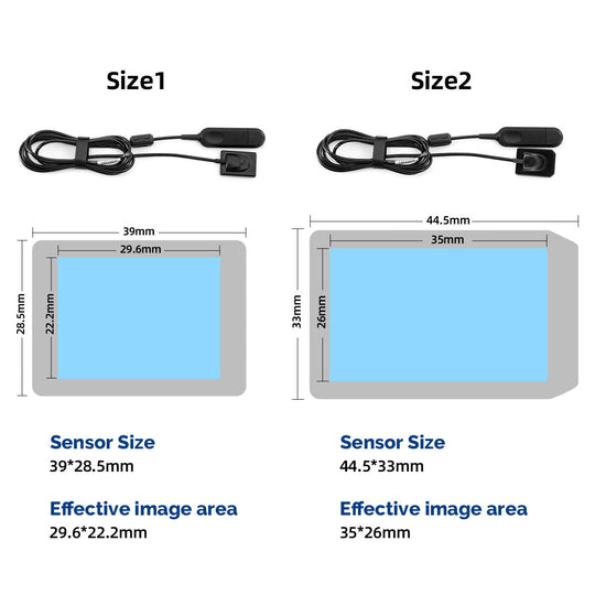 Dental Sensor X-Ray Digital Sensor Intraoral Digital System HD Image Size1/Size2