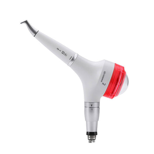 Dental Air Polisher Prophy Teeth Whitening A2 Detachable 360° Rotating Handpiece With Quick Coupler G&P 2 Working Models