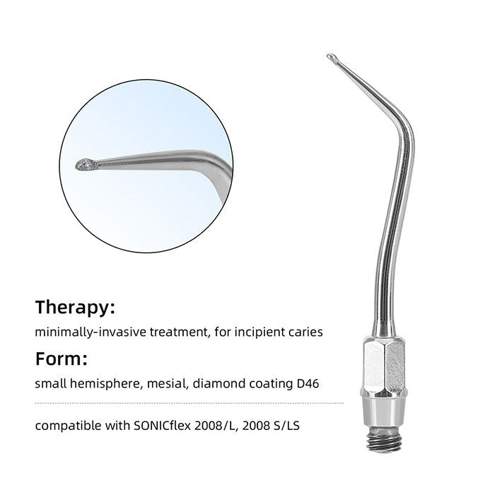 Dental Ultrasonic Air Scaler Scaling Handpiece Tips No.05-No.81