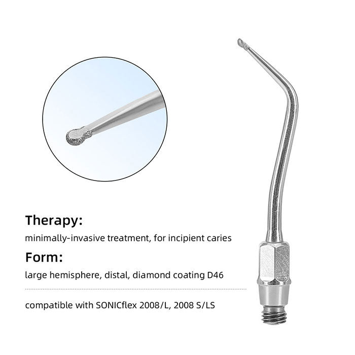 Dental Ultrasonic Air Scaler Scaling Handpiece Tips No.05-No.81