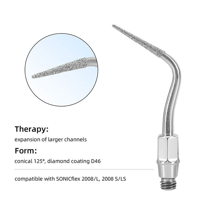 Dental Ultrasonic Air Scaler Scaling Handpiece Tips No.05-No.81